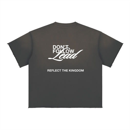 Creative By Nature | Faded Raw Hem Tee