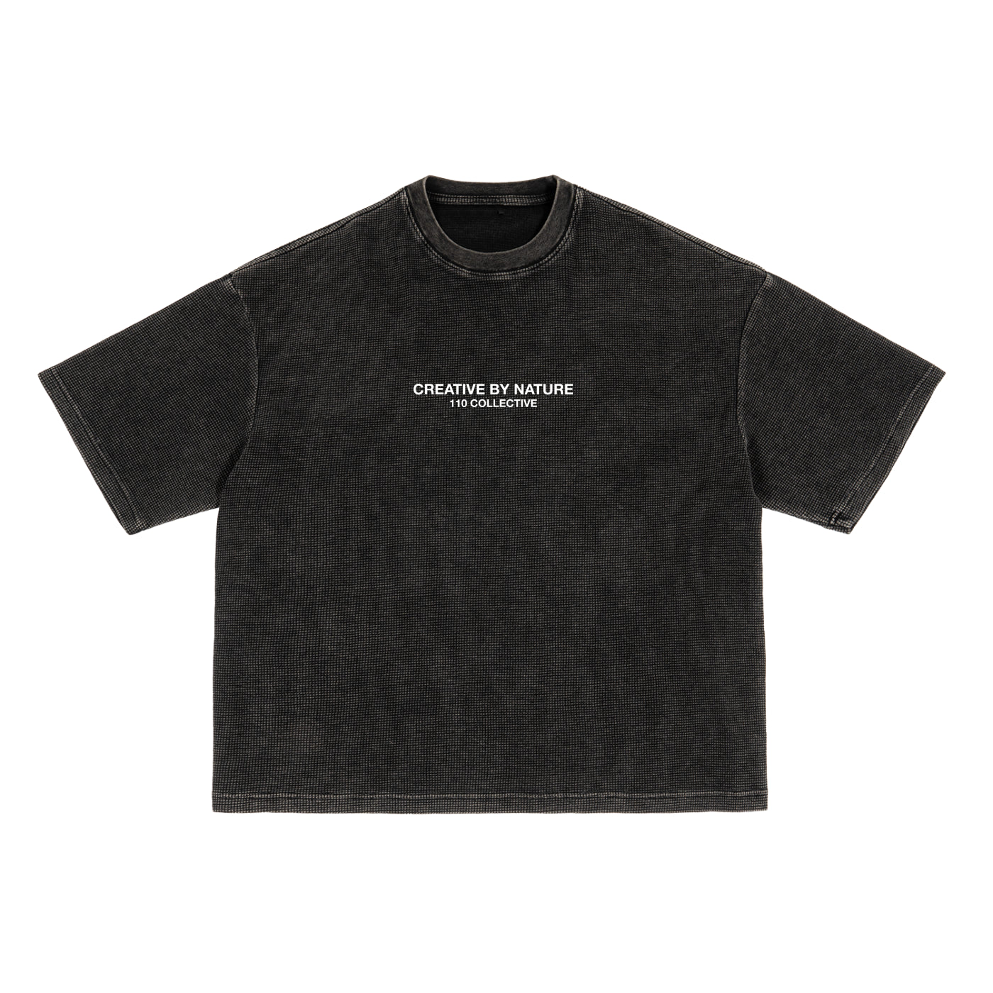 SS02 Waffle Texture Boxy Tee