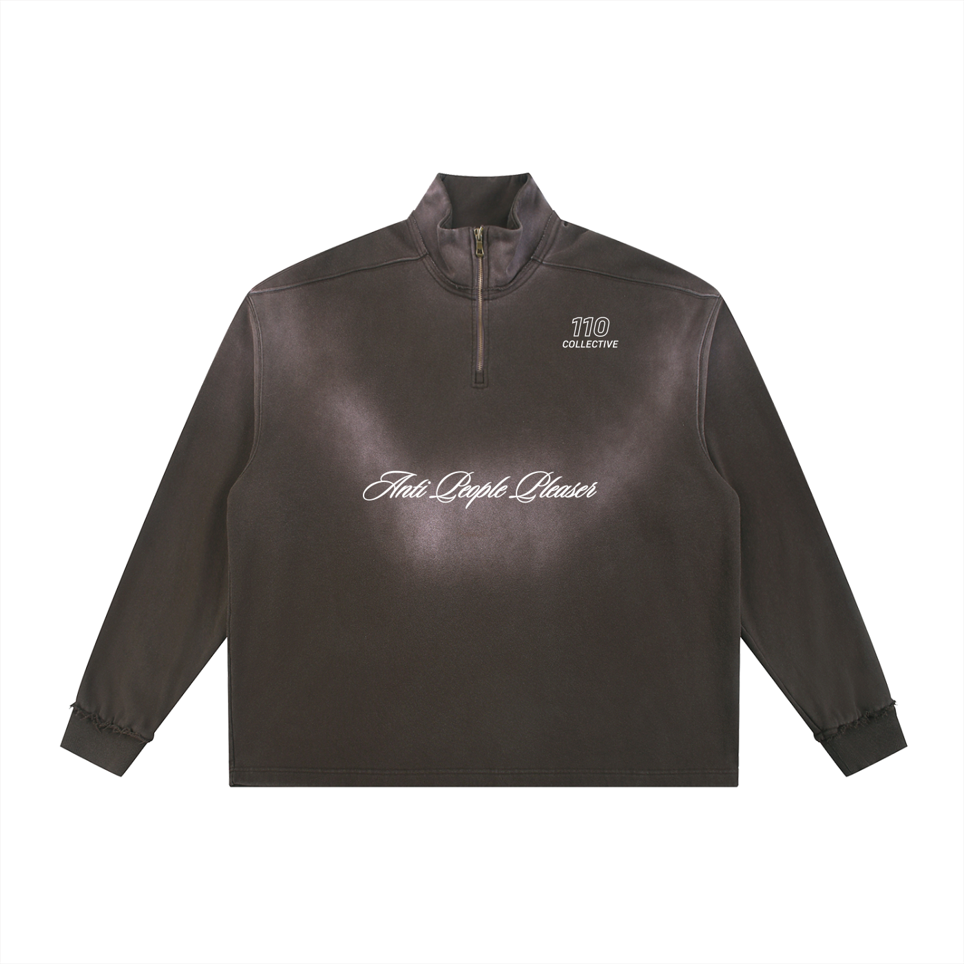 Quarter Zip Sweatshirt | Anti People Pleaser