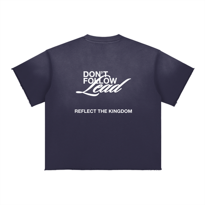 Creative By Nature | Faded Raw Hem Tee