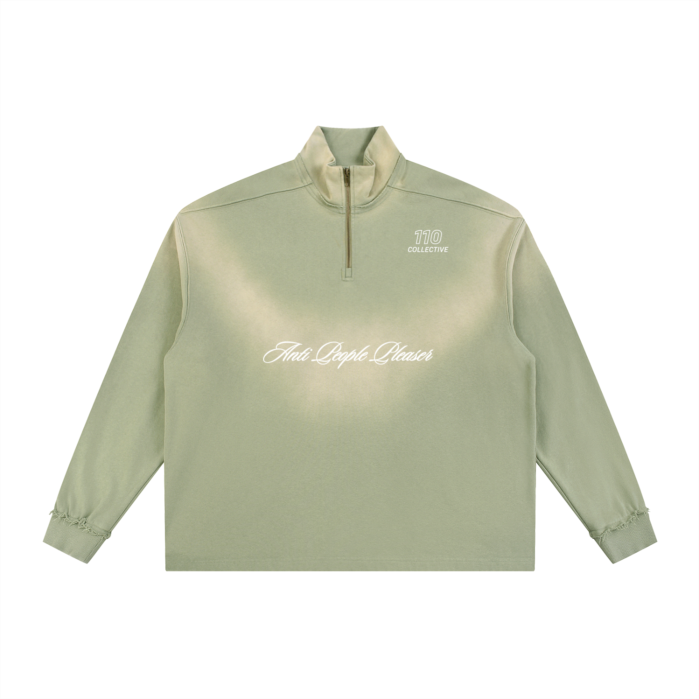 Quarter Zip Sweatshirt | Anti People Pleaser