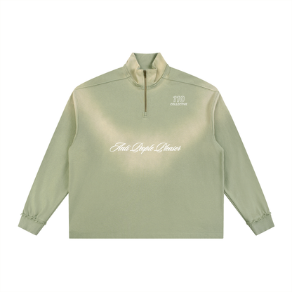 Quarter Zip Sweatshirt | Anti People Pleaser