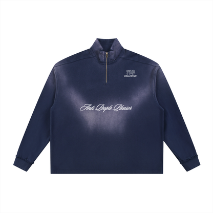 Quarter Zip Sweatshirt | Anti People Pleaser