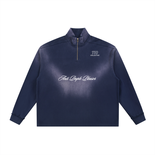 Quarter Zip Sweatshirt | Anti People Pleaser